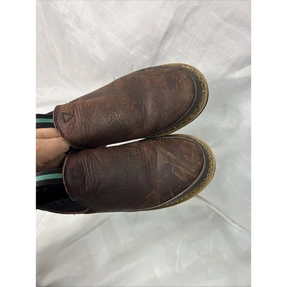 Georgia Giant Romeo Men's Shoes 8.5M Brown Slip-On Oil Resistant GR262 Leather - Picture 14 of 14